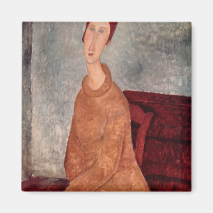イエロージャンパーのジャンヌ・ヘブテルヌは、1918年~19年 マグネット