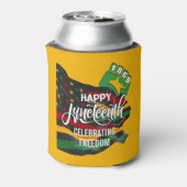 イエロージュネグ第12回アフリカ米国国旗 缶クーラー (缶裏面)