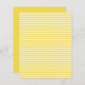 イエロージンガム模様 (正面/裏面)