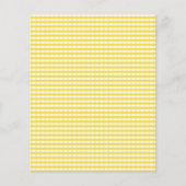 イエロージンガム模様 (正面)