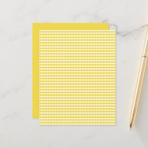 イエロージンガム模様