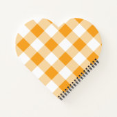 イエロージンガム模様 ノートブック (裏面)