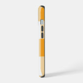 イエロージンガム模様 iPhone 15ケース (左側面)