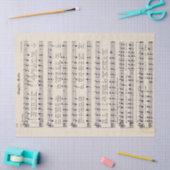 イエロージンルベルティッシュペーパーとデクページ 薄葉紙 (クラフト)