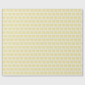 イエロースイスチーズウェッジチーズモンガー食品 ラッピングペーパー (フラット)