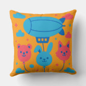 イエロースカイパレード クッション (裏面)