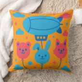 イエロースカイパレード クッション (ブランケット)