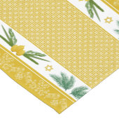 イエロースクートエットログパームズルラヴスクカデコレーション ショートテーブルランナー (コーナー)