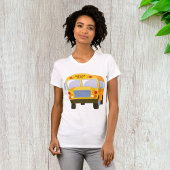 イエロースクールバスの女性用Tシャツ Tシャツ