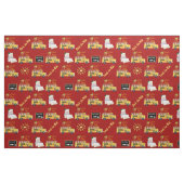 イエロースクールバス ファブリック (ファットクウォーター)