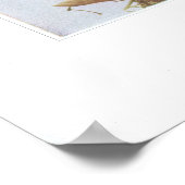 イエロースターグラス – Hypoxis hirsuta ポスター (角)