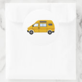 イエローステルスキャンパーバンハイトップモバイルフリーダム ラウンドシール (バッグ)