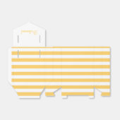 イエローストライプカスタム文字 フェイバーボックス (折り畳みなし)