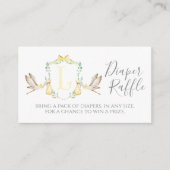 イエローストークおむつラッフルカード エンクロージャーカード (正面)