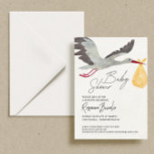 イエローストークベビーシャワー招待状 招待状