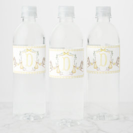 イエローストーク赤ちゃんシャワー水ボトルラベル ペットボトルラベル
