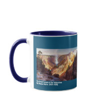 イエローストーンのグランドキャニオン – トーマス・モラン