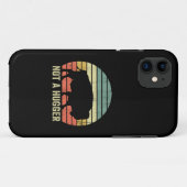 イエローストーンのバイソン好きのためのユーモラスなデザイン Case-Mate iPhoneケース (裏面(横))