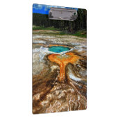 イエローストーンの上昇温暖気流のプール クリップボード (右)