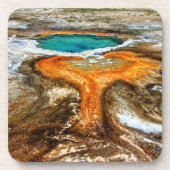 イエローストーンの上昇温暖気流のプール コースター (正面)