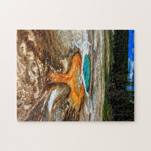 イエローストーンの上昇温暖気流のプール ジグソーパズル (横)