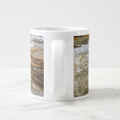 イエローストーンの上昇温暖気流のプール ジャンボコーヒーマグカップ (裏面)