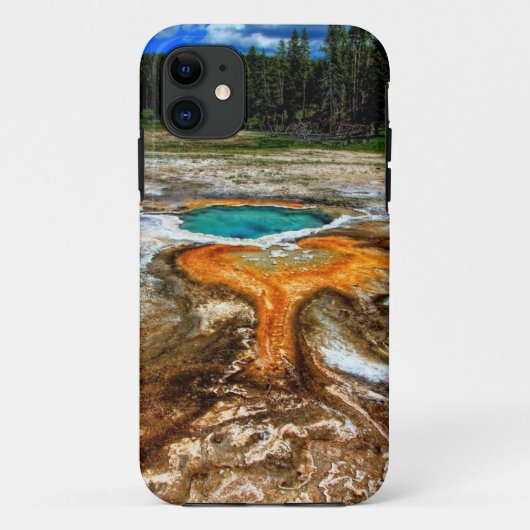 イエローストーンの上昇温暖気流のプール Case-Mate iPhoneケース (裏面)