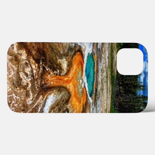 イエローストーンの上昇温暖気流のプール Case-Mate iPhoneケース (裏面 (横))