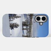 イエローストーンの冬の風景写真 Case-Mate iPhoneケース (裏面 (横))
