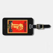 イエローストーンの古く忠実な広告ポスター ラゲッジタグ (正面横)