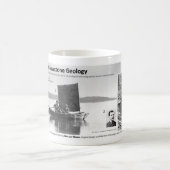 イエローストーンの地質学はI -ボート/滝--を開拓します コーヒーマグカップ (中央)