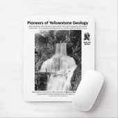 イエローストーンの地質学はIIIを- Gardnerの滝開拓します マウスパッド (マウス)