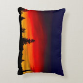 イエローストーンの日没 アクセントクッション (裏面(縦))