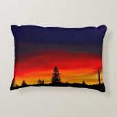 イエローストーンの日没 アクセントクッション (裏面)