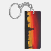 イエローストーンの日没 キーホルダー (正面左)