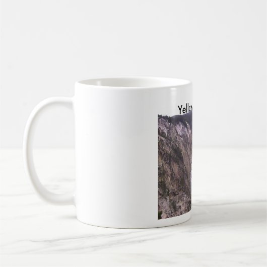 イエローストーンの滝 コーヒーマグカップ (左)