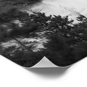 イエローストーンの白黒の上部秋16x20 ポスター (角)