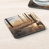 イエローストーンの霜の降りたな朝 コースター (左側)