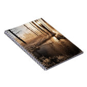 イエローストーンの霜の降りたな朝 ノートブック (右側)