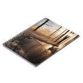 イエローストーンの霜の降りたな朝 ノートブック (左側)