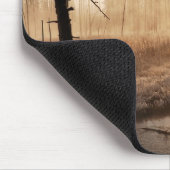 イエローストーンの霜の降りたな朝 マウスパッド (コーナー)