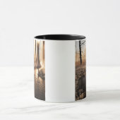 イエローストーンの霜の降りたな朝 マグカップ (中央)