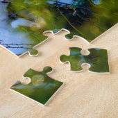 イエローストーンの鹿。 ジグソーパズル (側面)