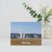 イエローストーンはがき ポストカード (スタンド正面)