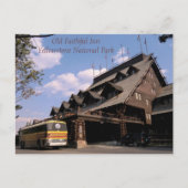 イエローストーンはがき ポストカード (正面)