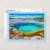 イエローストーンはがき ポストカード (正面/裏面)