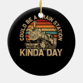 イエローストーンは駅Kinda Day Yeになる可能性がある セラミックオーナメント (裏面)