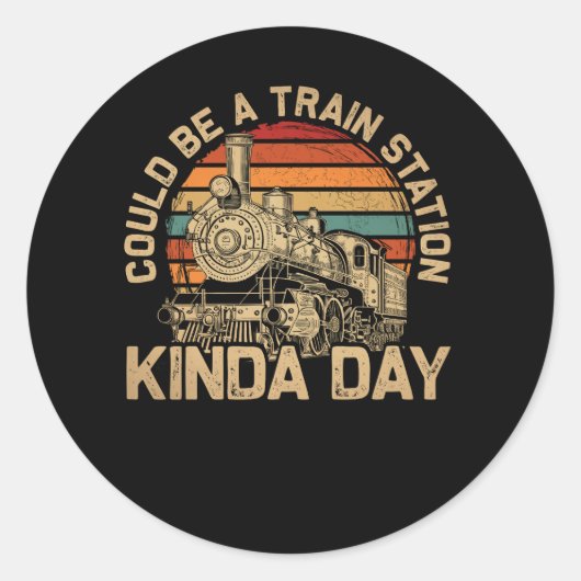 イエローストーンは駅Kinda Day Yeになる可能性がある ラウンドシール (正面)