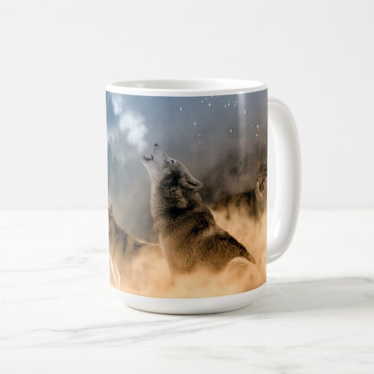 イエローストーンウォルブスコーヒーマグ コーヒーマグカップ (正面右)