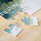 イエローストーンウルフジグソーパズル ジグソーパズル (側面)